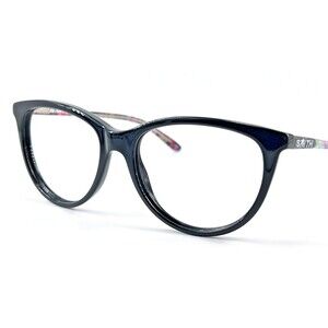 Smith Optics Etta Womens Eyeglass Frame 4QY Black Floral